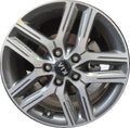 17-Inch 10-Spoke Wheel, Grey Machined