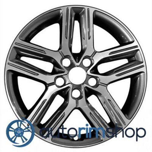 17-Inch 10-Spoke Wheel, Grey Machined