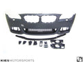 M Sport Style Front Bumper Conversion (No Fog Lights, PDC Compatible)