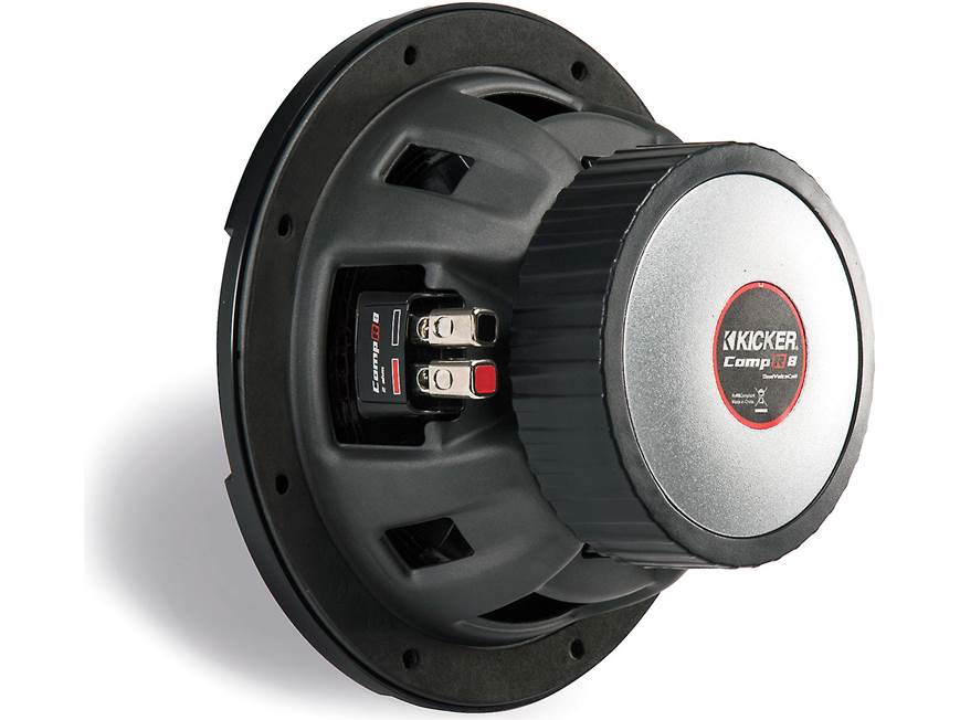 CompR 8-Inch 4-Ohm Dual Voice Coil Subwoofer