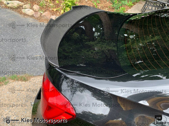 3K Carbon Fiber High-Kick Trunk Spoiler