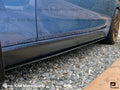 Performance Style Carbon Fiber Side Skirt Extensions