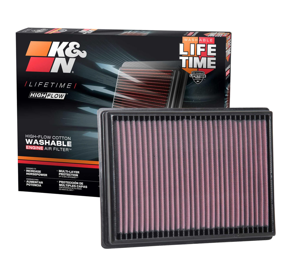 High-Flow Reusable Air Filter