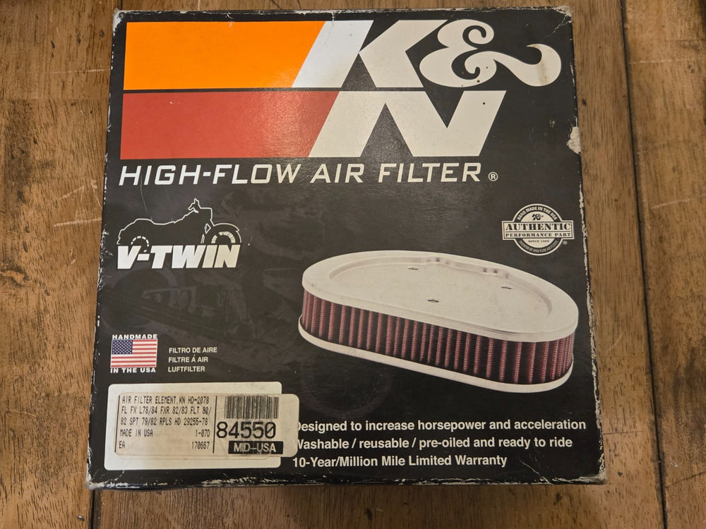 High-Flow Washable Air Filter