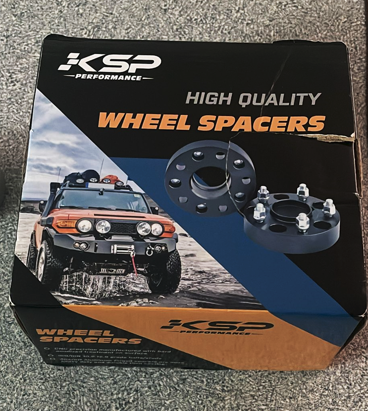 6x5.5 Bolt Pattern Wheel Spacers (4-Piece)