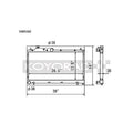 Hyper V-Core Series All-Aluminum Racing Radiator