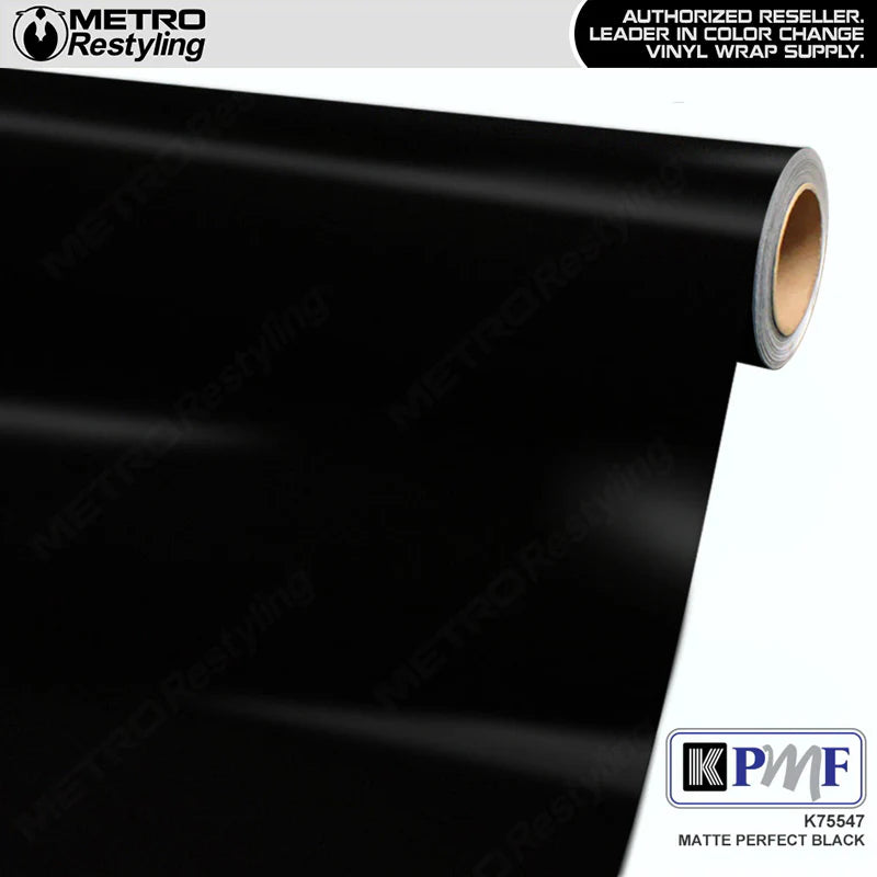 Matte Black Cast Vinyl Wrap Film