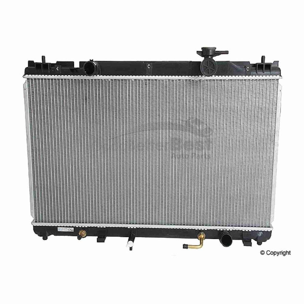 Single Row Radiator with Transmission Oil Cooler