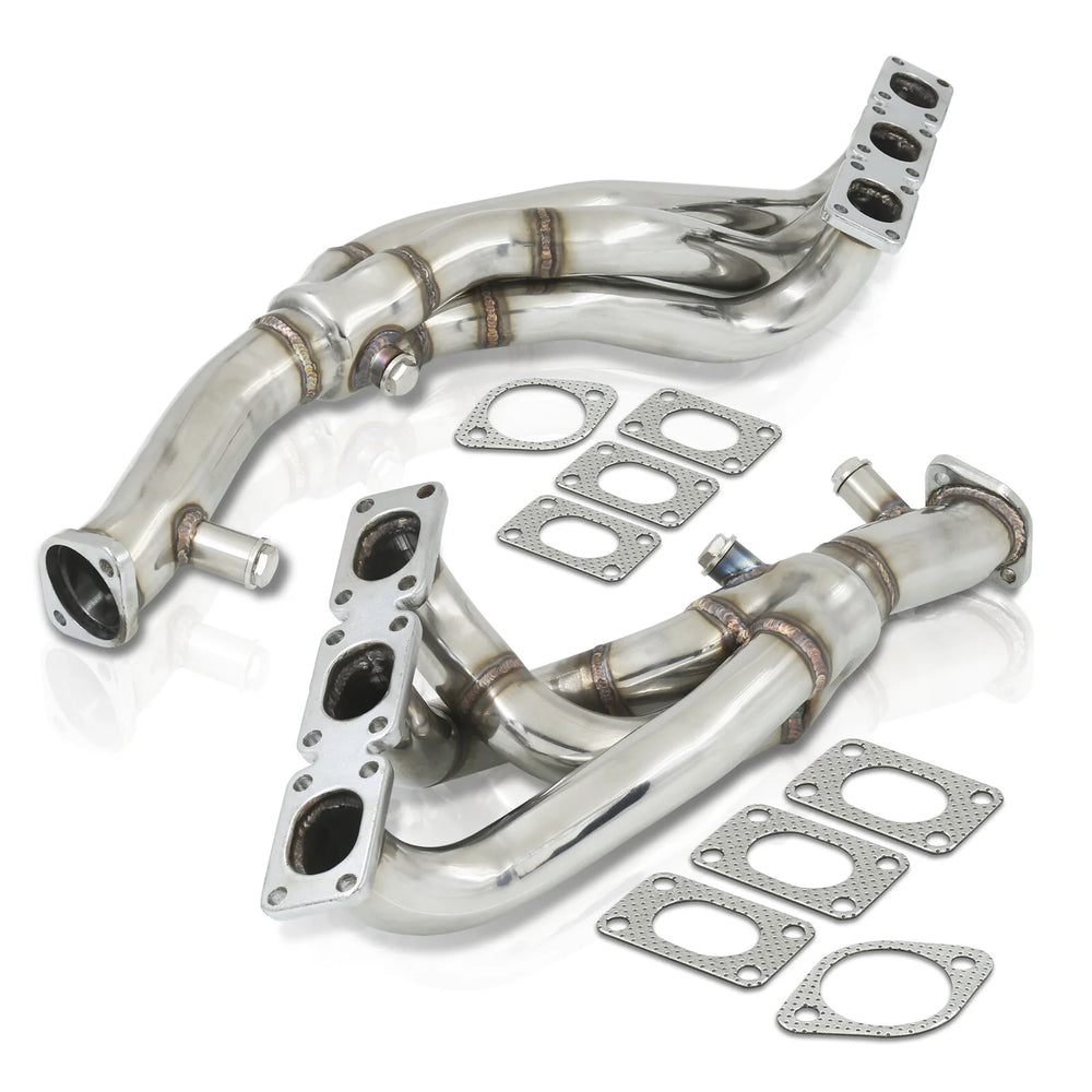 2-Piece Stainless Steel Exhaust Header Manifold Kit
