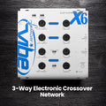 3-Way Electronic Audio Crossover Network