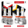 LA Plus H11 60W 6000LM 6000K LED Bulb