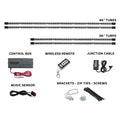 4pc 18 Color LED Wireless Underglow Kit