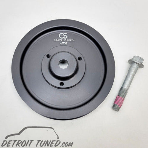 2% Overdrive Crank Pulley