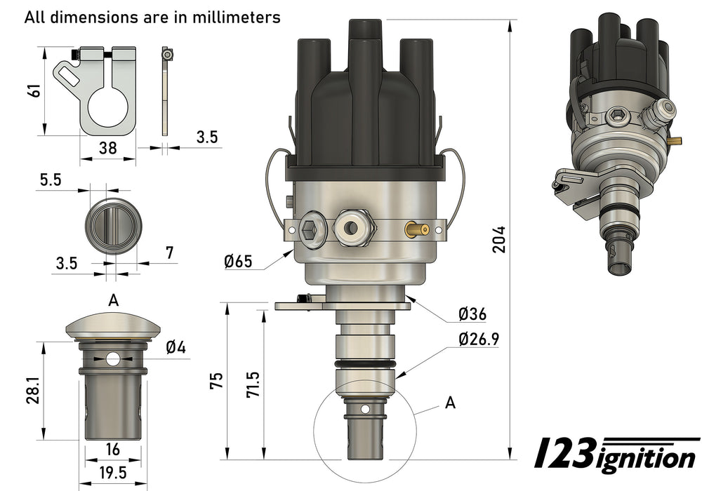 TUNE-6-R-V Datsun L24/L26/L28 Programmable Ignition System