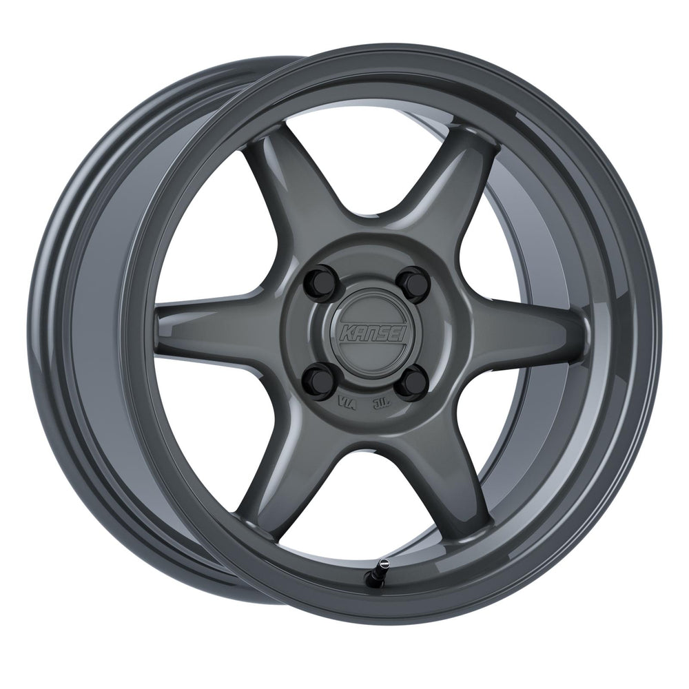 Tandem Gloss Gunmetal Gray Wheel