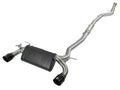 3" Cat-Back Exhaust System with Dual 4" Gloss Black Tips