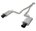 3" Cat-Back Exhaust System with Dual 4" Gloss Black Tips