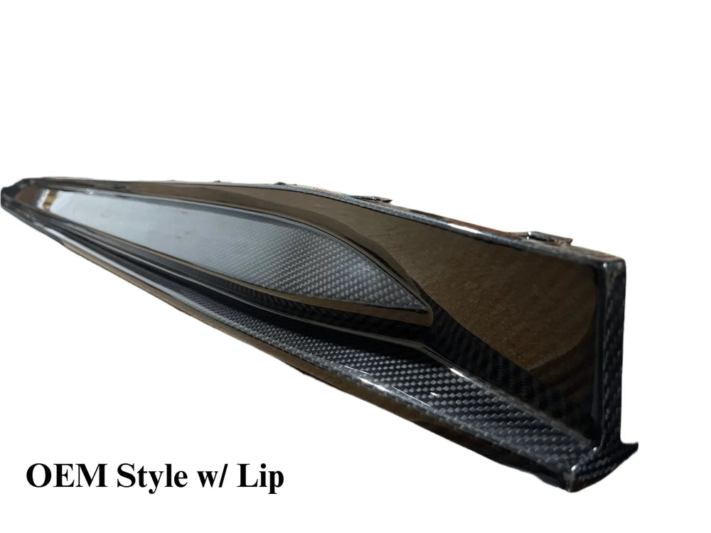 Dry Carbon Fiber Side Skirt Extensions