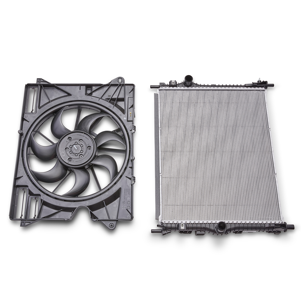 Dark Horse Radiator with Fan
