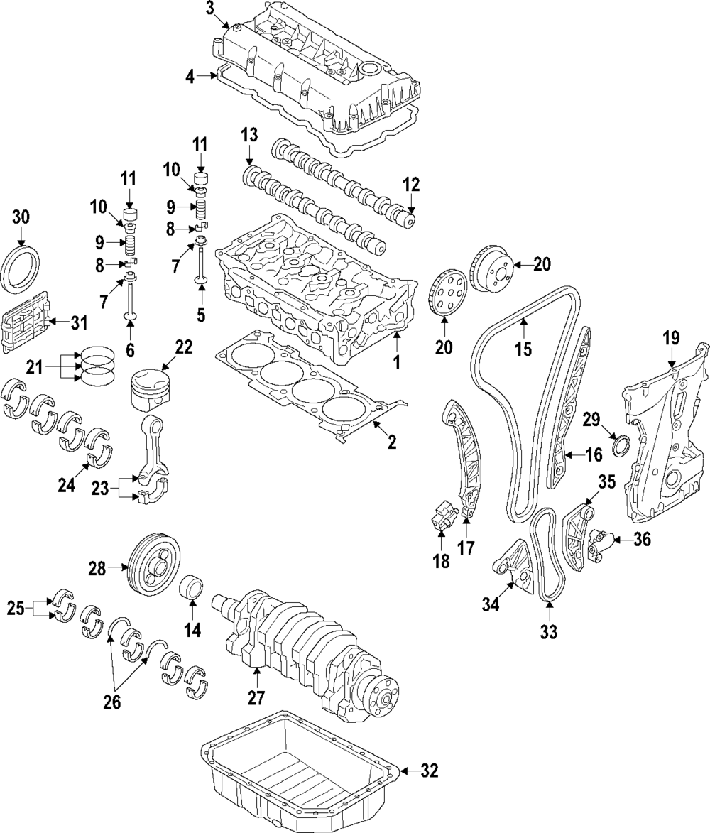 2.4L Hybrid Piston Ring Set