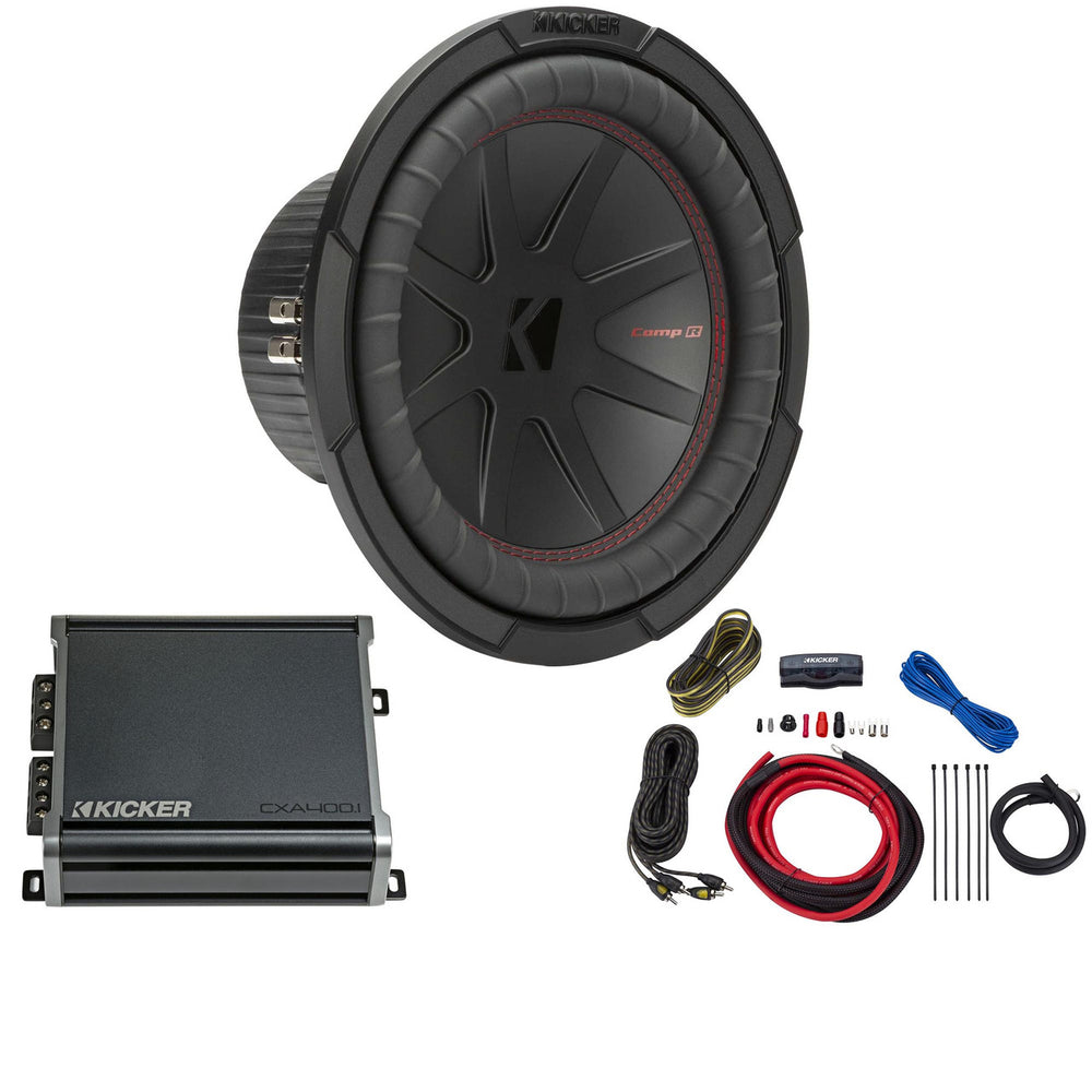 400W Mono Amp and 12-Inch Subwoofer Kit