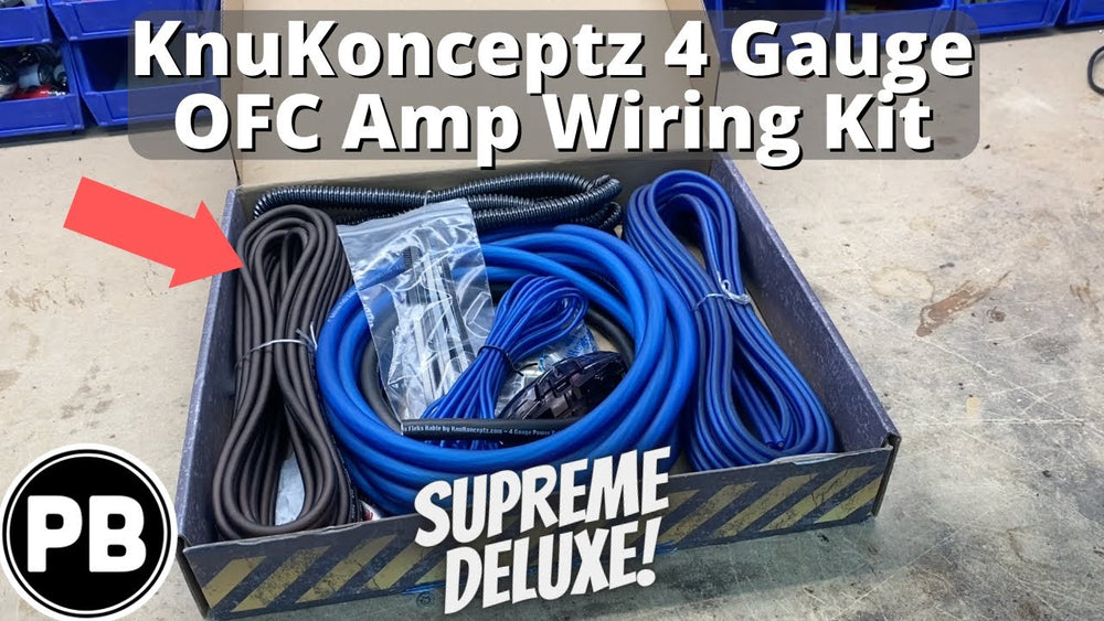 Kolossus 4 Gauge Amplifier Installation Kit
