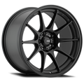 Dekagram 17x9 5x114.3 Semi-Matte Black Wheel