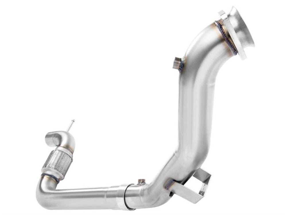 3" 16-Gauge 304 Stainless Steel Catless Downpipe
