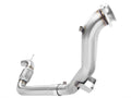 3" 16-Gauge 304 Stainless Steel Catless Downpipe