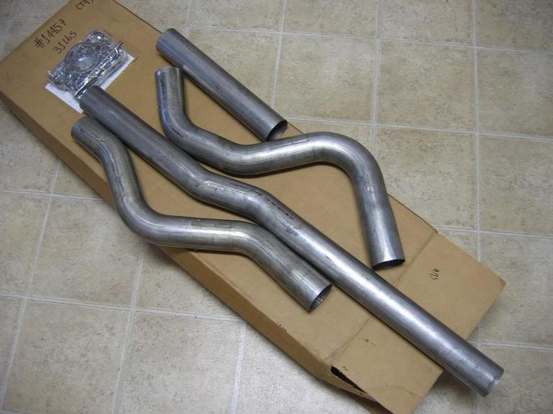 3" Stainless Steel Mandrel Exhaust Piping Kit