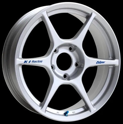 K1 Racing 15x7.0 +38 4x100 Silver Wheel