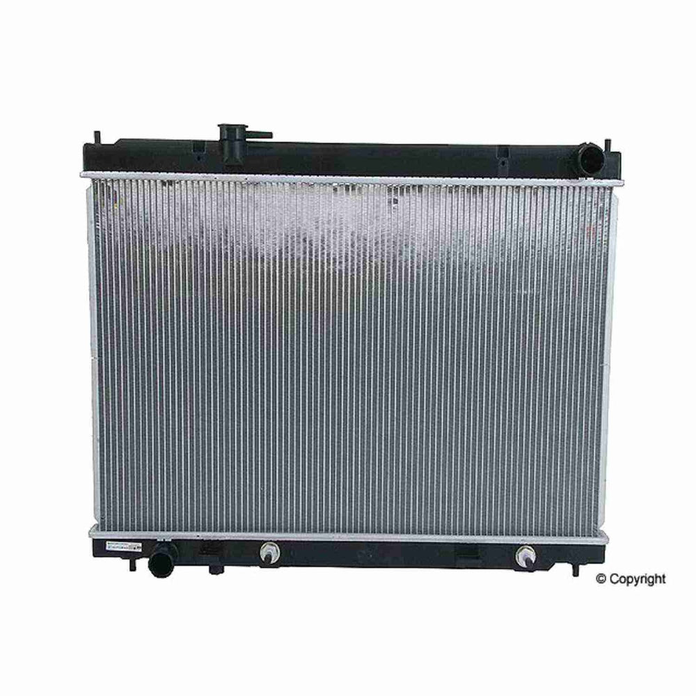 Radiator with Integrated Transmission Oil Cooler