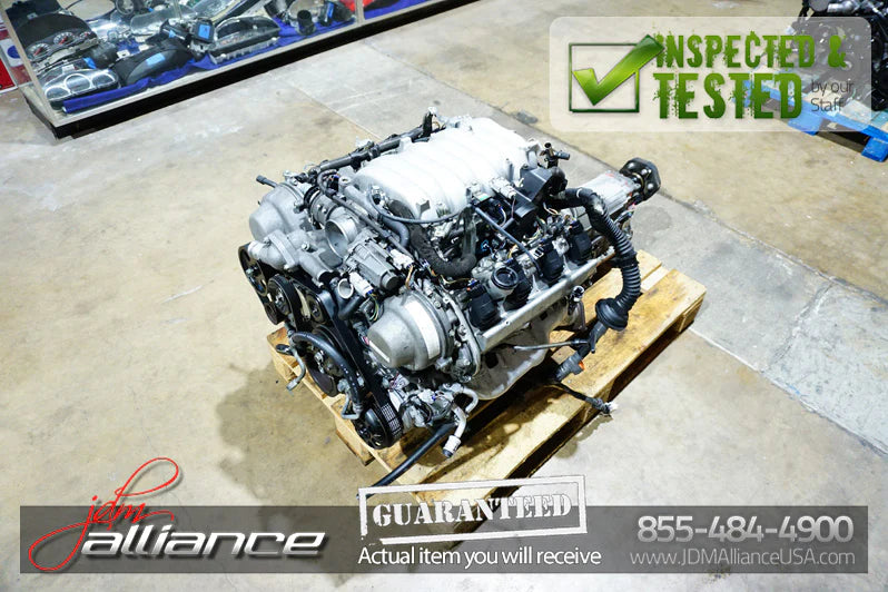 1UZ-FE 4.0L VVTi V8 Complete Engine Assembly