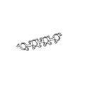 Driver Side Exhaust Manifold Gasket