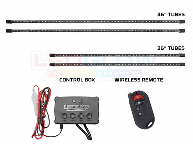 Multi-Color LED Accent Kit with Wireless Remote