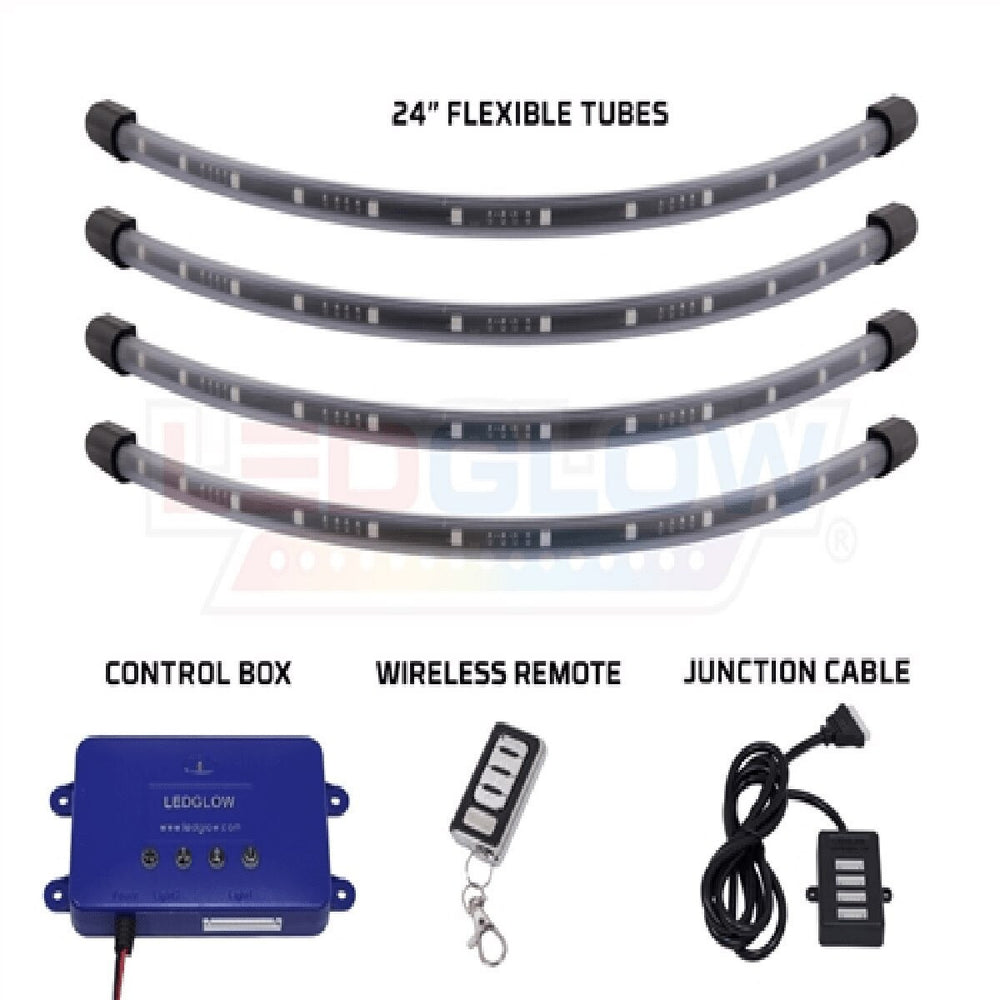18-Color LED Flexible Tube Kit