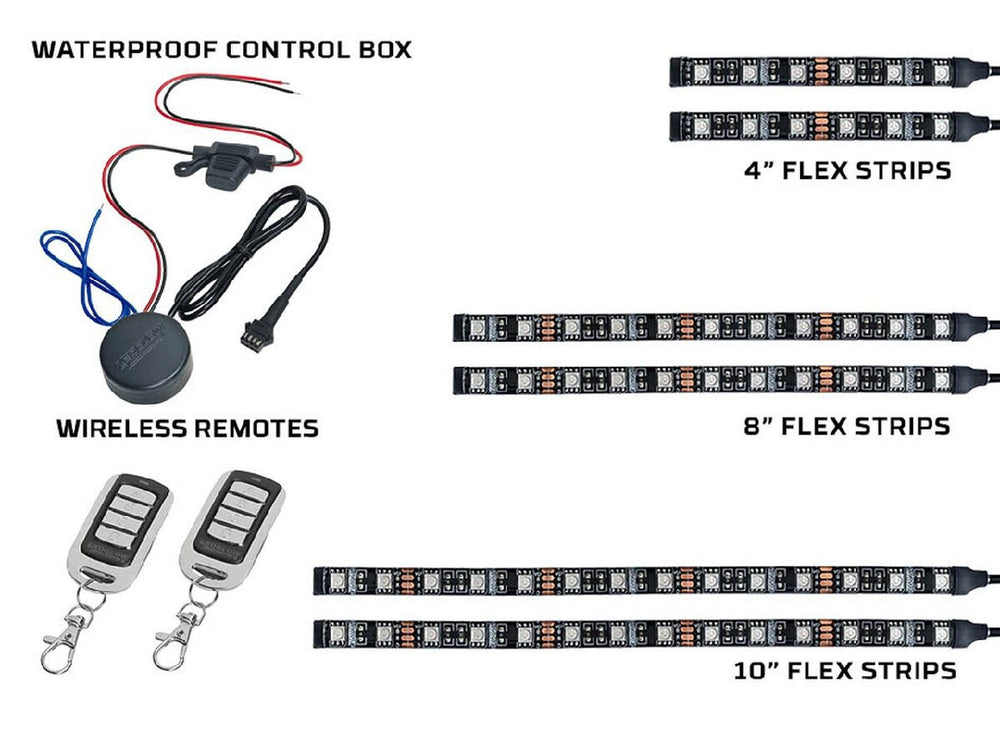 Flexible Million Color Interior Lighting Kit
