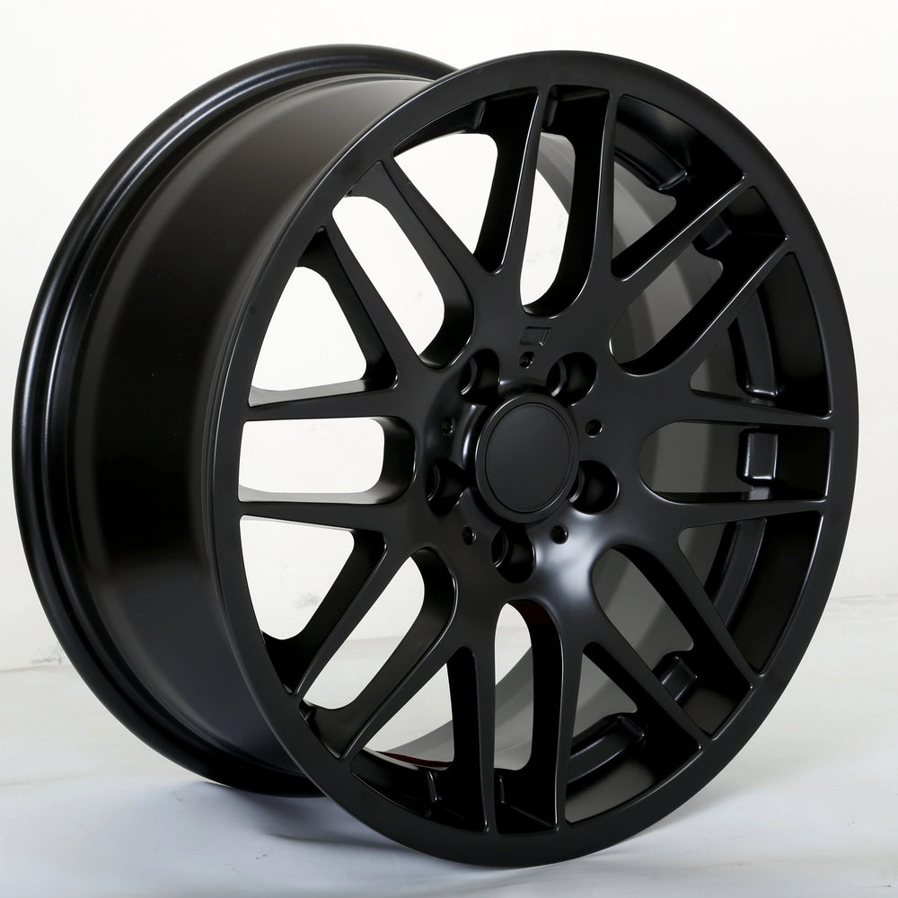 18" 18x8.0 Satin Matte Black Custom Wheel