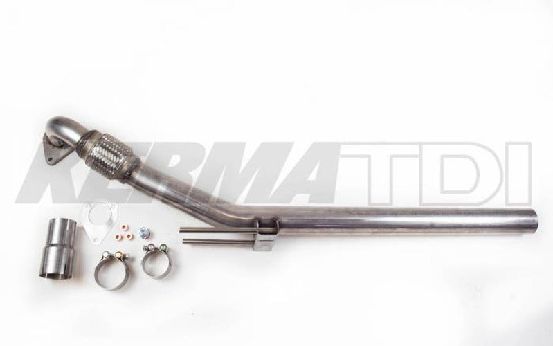 2.5-Inch Stainless Steel Downpipe