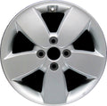 15x5.5 Silver 5-Spoke Aluminum Wheel