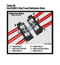 2-Way Fused Power and Ground Distribution Block
