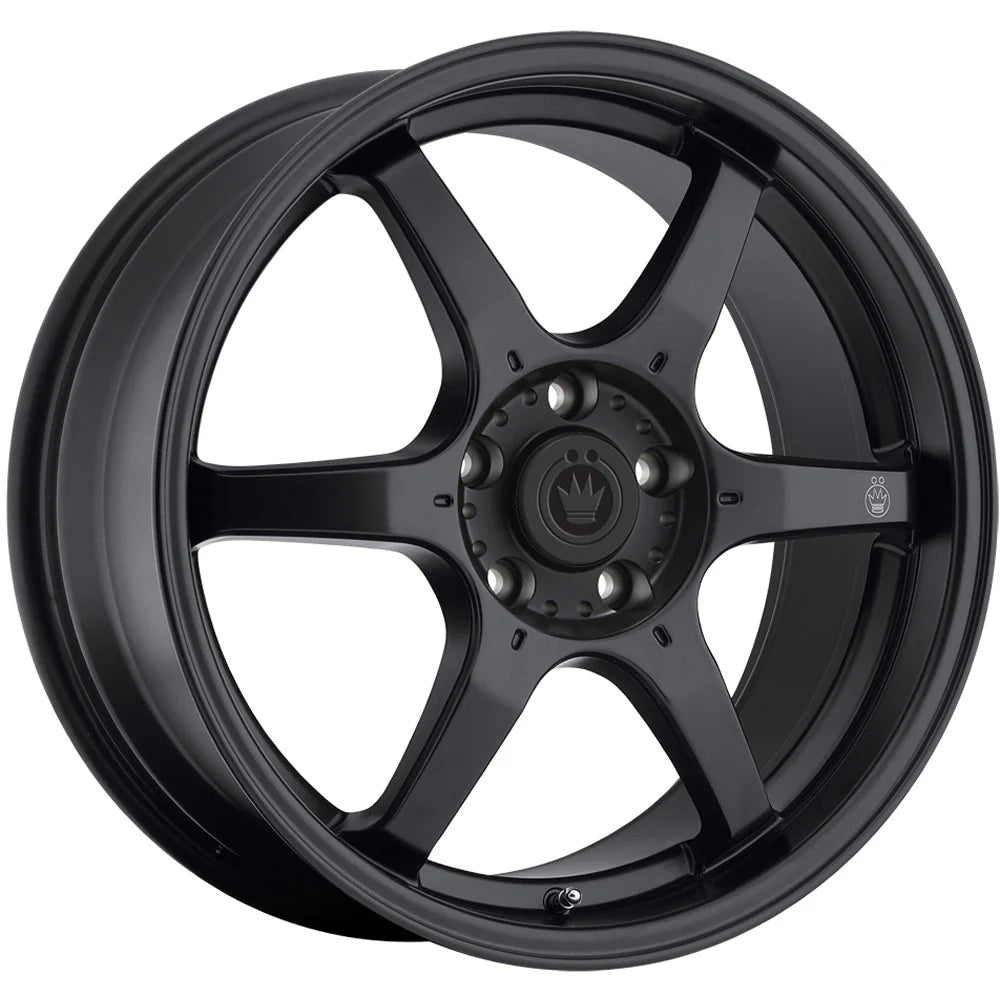 Backbone 16x7 +40mm 4x100mm Matte Black Wheel