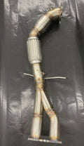 3.0L T6 3.5-Inch 316 SS Mandrel-Bent Downpipe