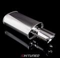 Universal Muffler 2.5-Inch Inlet/Outlet