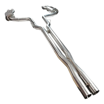 3-Inch Cat-Back Exhaust System w/ Dual 4-Inch Polished Tips