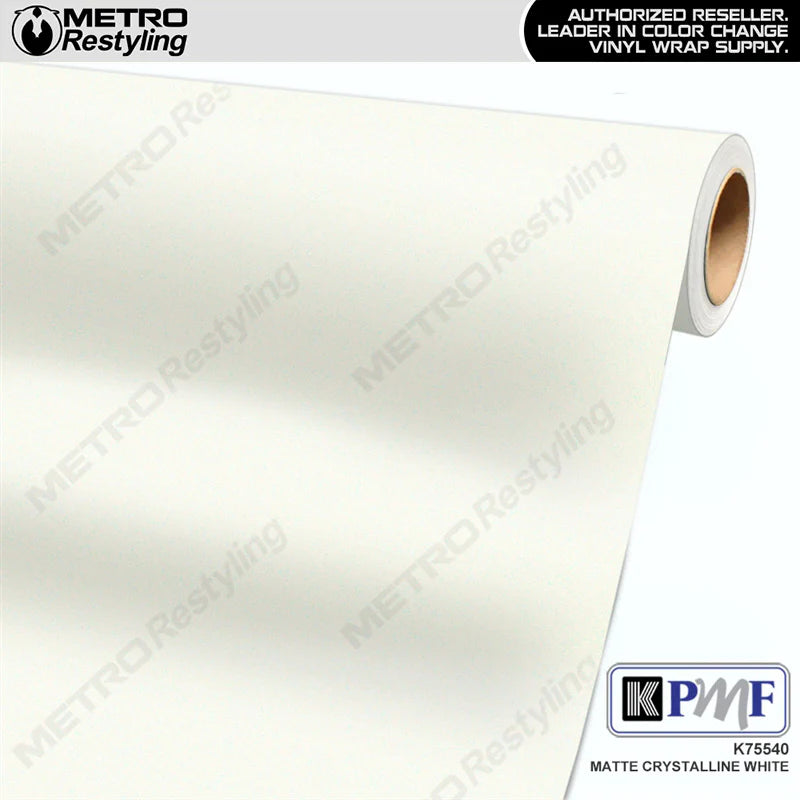 Matte Crystalline White Vinyl Wrap