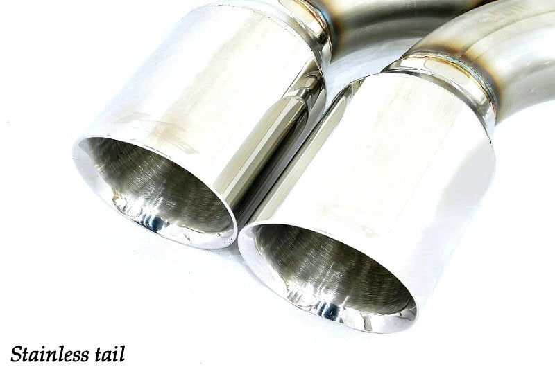 Stainless Steel Exhaust System with Valve Control