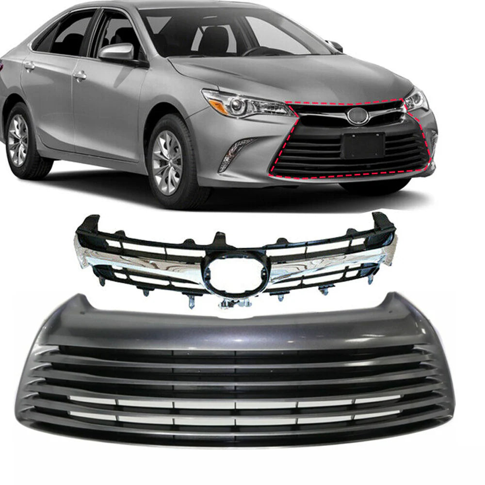 Front Bumper Grille Set