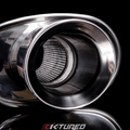 3.0-Inch Oval Muffler with Long Tip