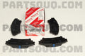 Disc Brake Pad Set Rear